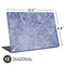 Crushed Blue Universal Laptop 15in (12.2 x 8.8in) Skin